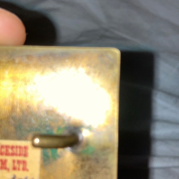 1978 custom made Belt buckle ‘tenants Harbor Maine” - Picture 5 of 7